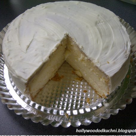Krok 2 - Biały tort foto