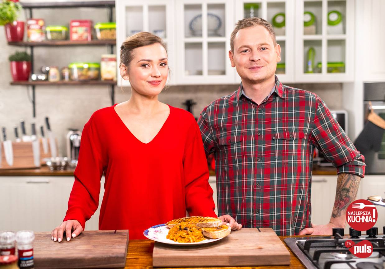 Bigos z grzankami przygotowany przez Piotra Ogińskiego foto