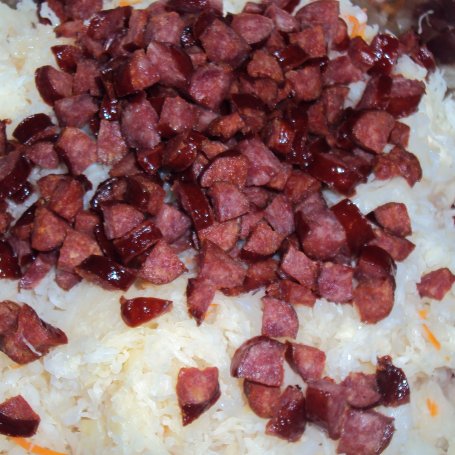 Krok 1 - Bigos ze śliwkami foto