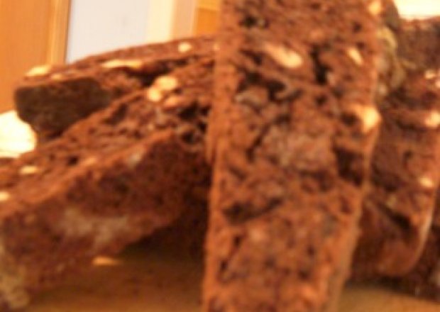 Fotografia przedstawiająca Biscotti podwójnie czekoladowe