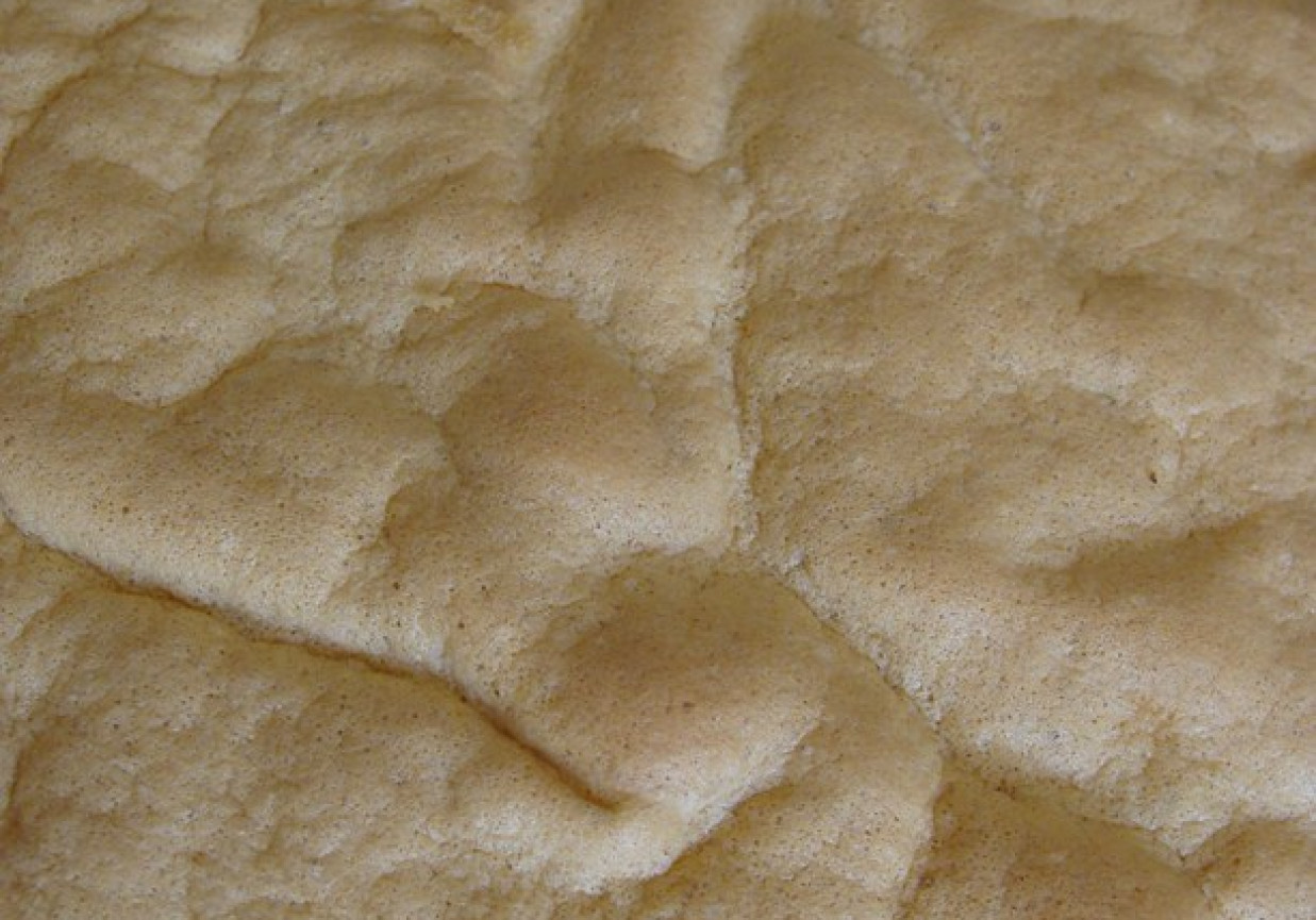 Biszkopt z mąki kukurydzianej i ziemniaczanej foto