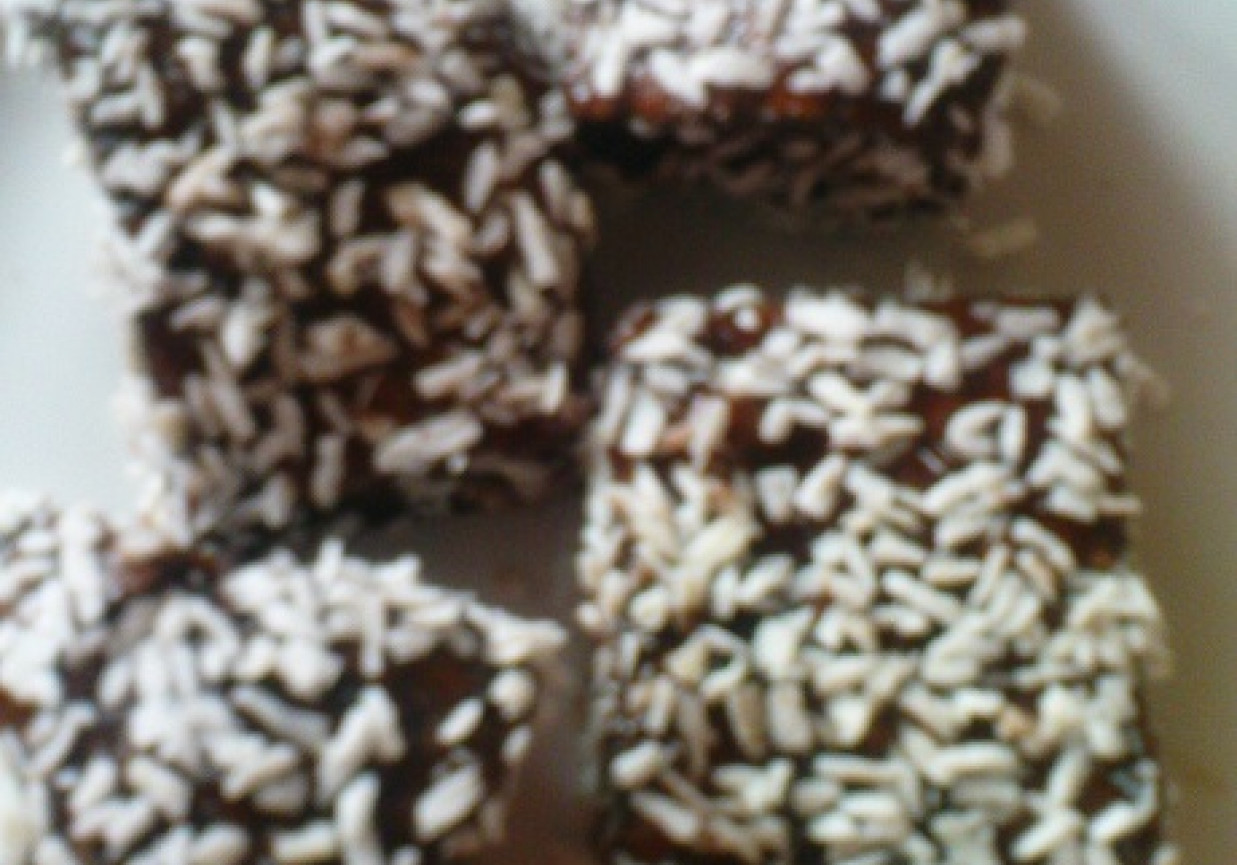 Biszkoptowe ciasteczka z kokosem foto