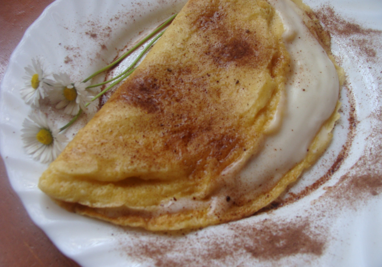 Biszkoptowy omlet foto