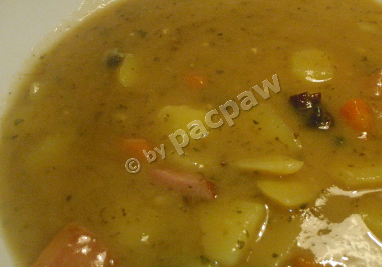 Błyskawiczna zupa grochowa foto