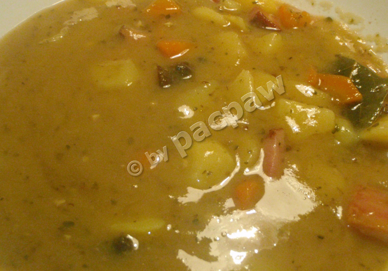Błyskawiczna zupa grochowa foto