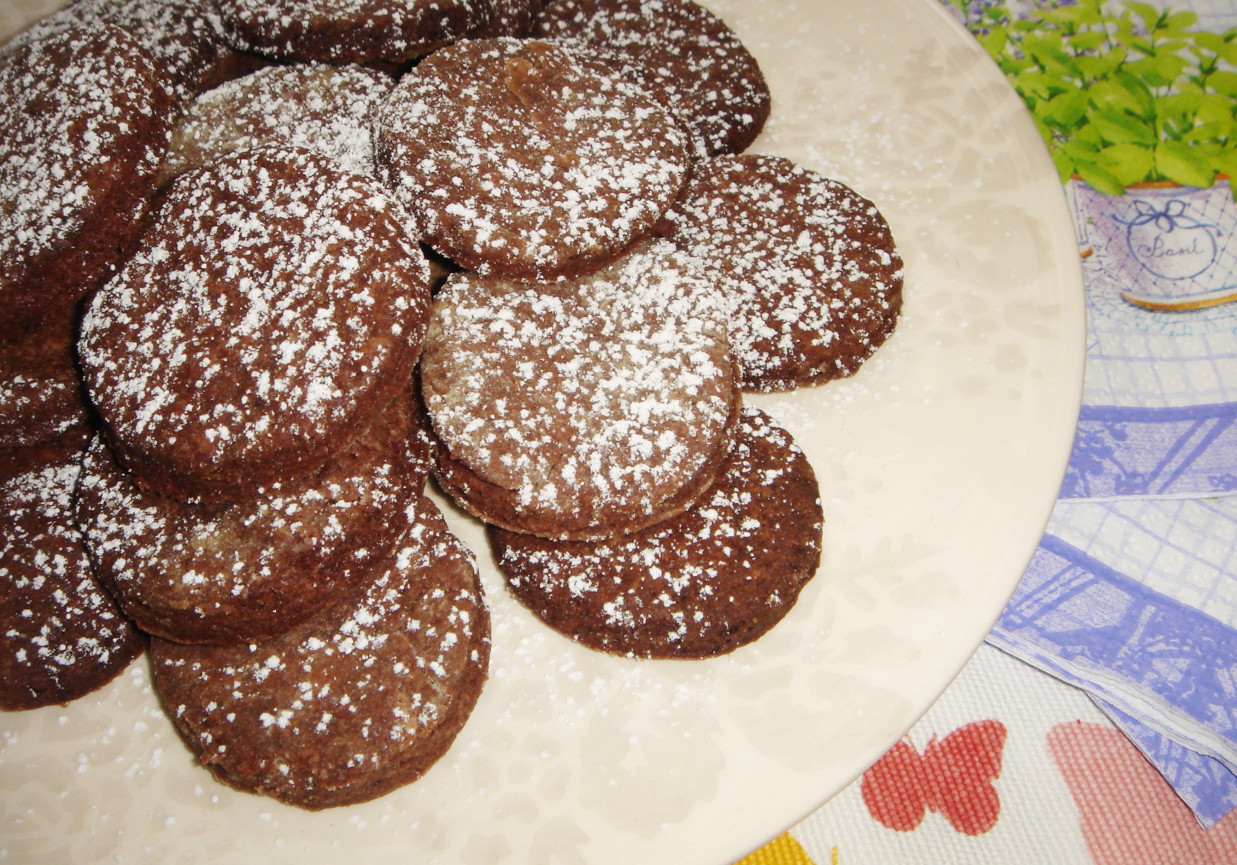 Błyskawiczne ciasteczka kawowo-kakaowe foto