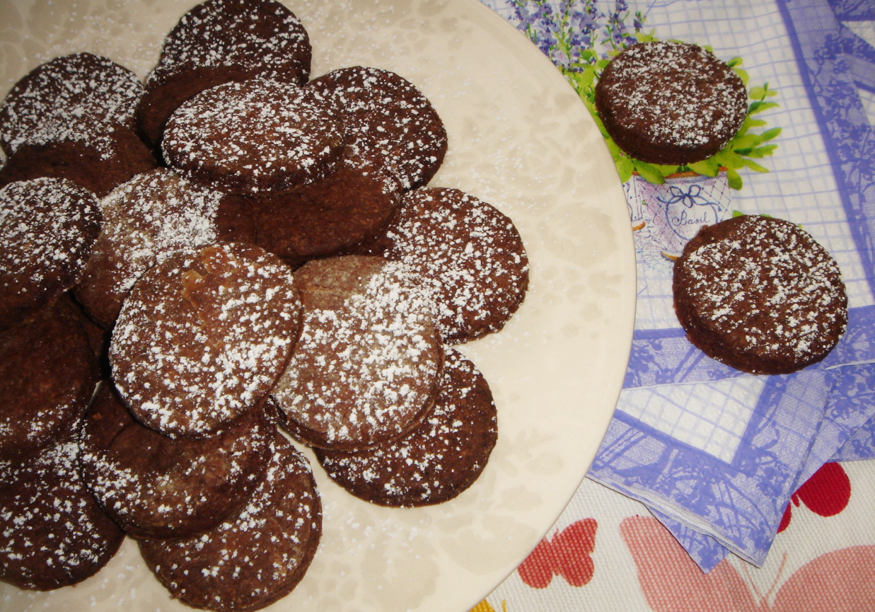 Błyskawiczne ciasteczka kawowo-kakaowe foto
