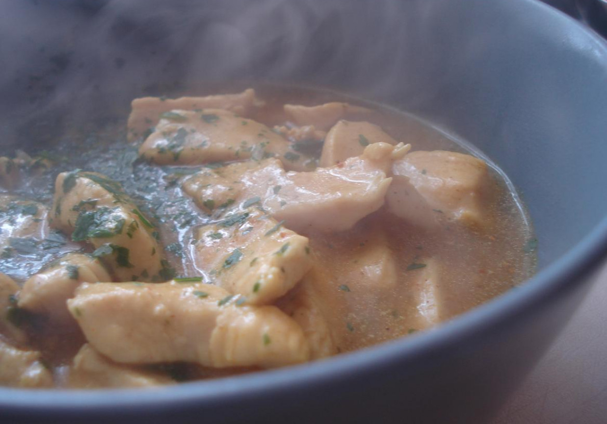 Błyskawiczne curry kurczakowo- pietruszkowe foto
