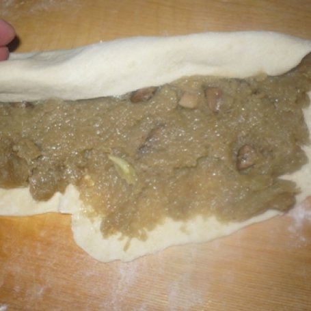 Krok 2 - bociany z pieczarkami foto