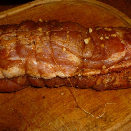 Krok 2 - Boczek rolowany na ostro foto