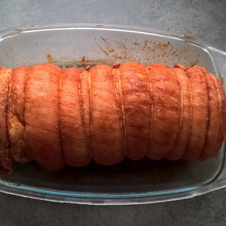 Krok 1 - Boczek rolowany pieczony w rękawie foto