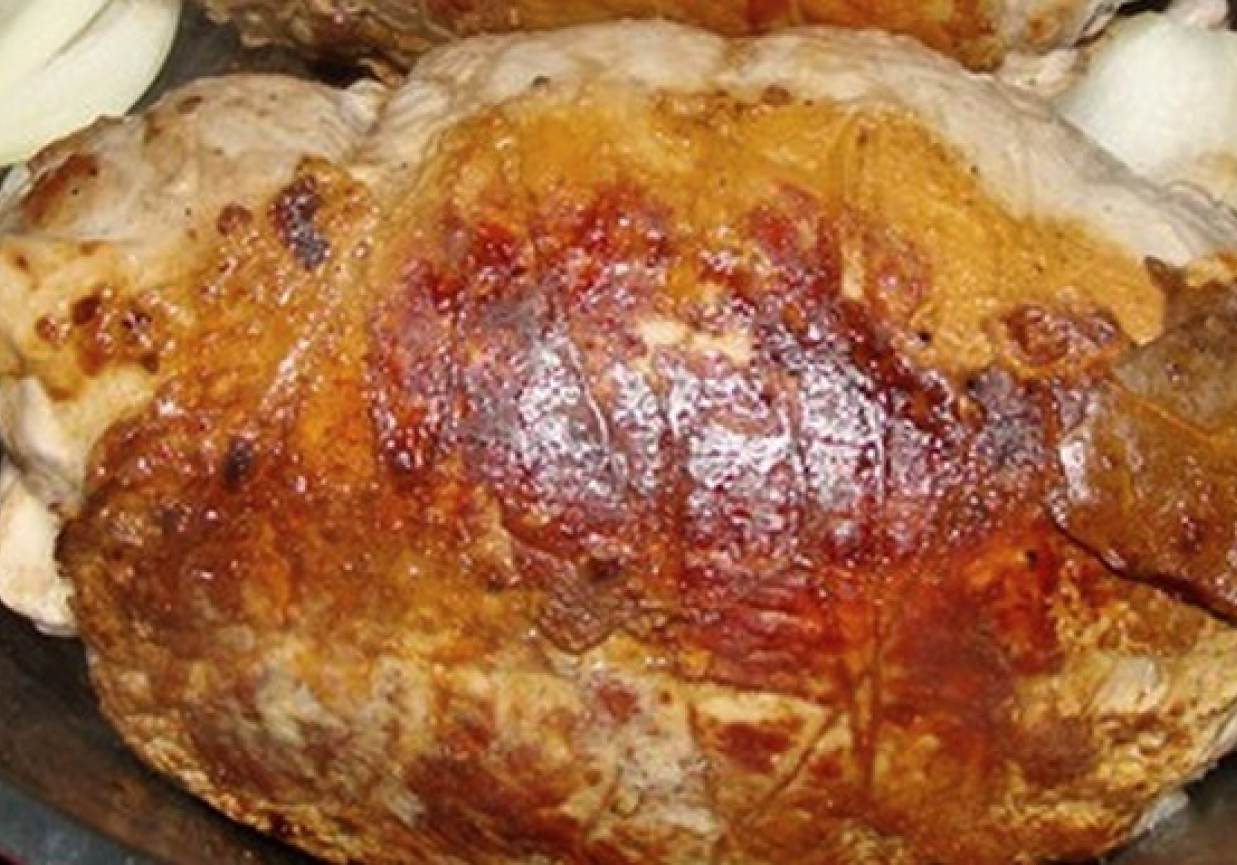 Boczek zapiekany foto