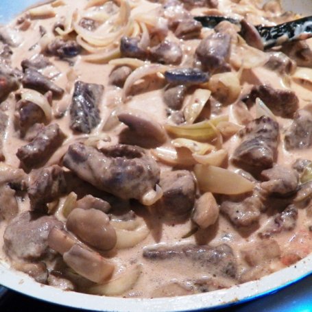 Krok 4 - Boeuf Stroganoff foto
