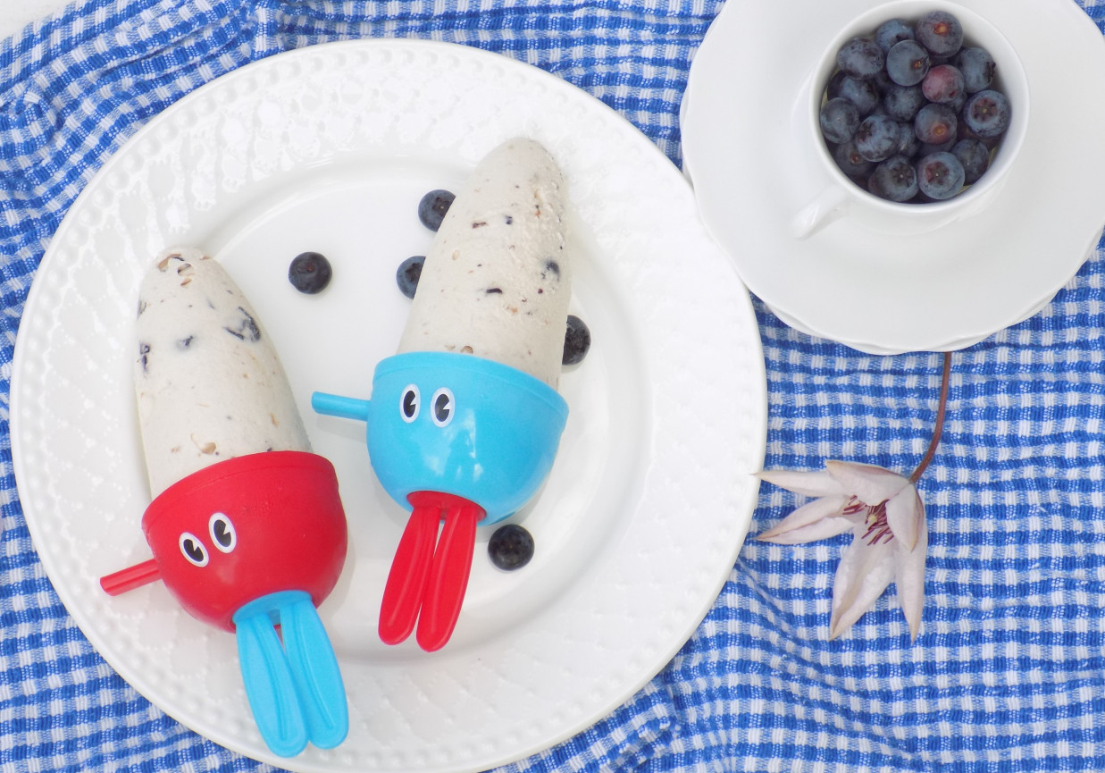 Borówkowe lody foto