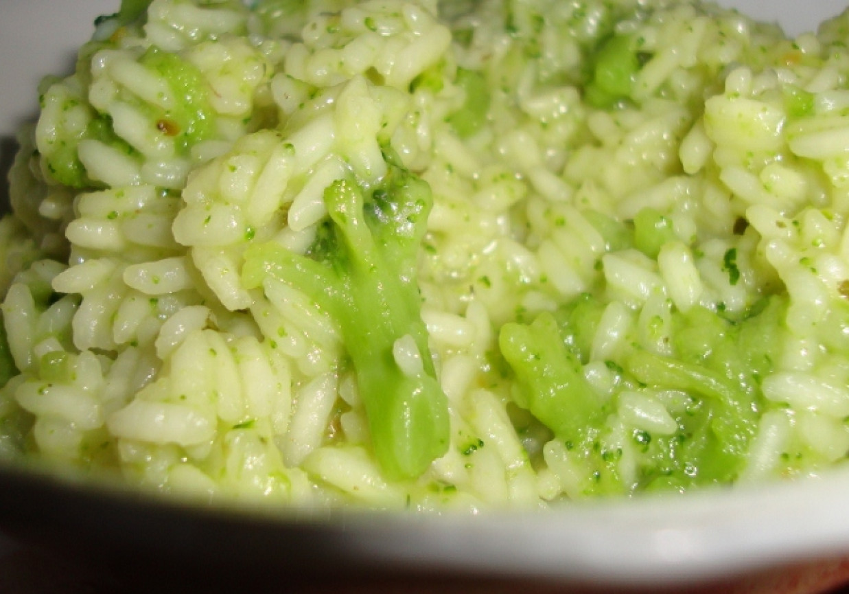 Brokułowy ryż foto