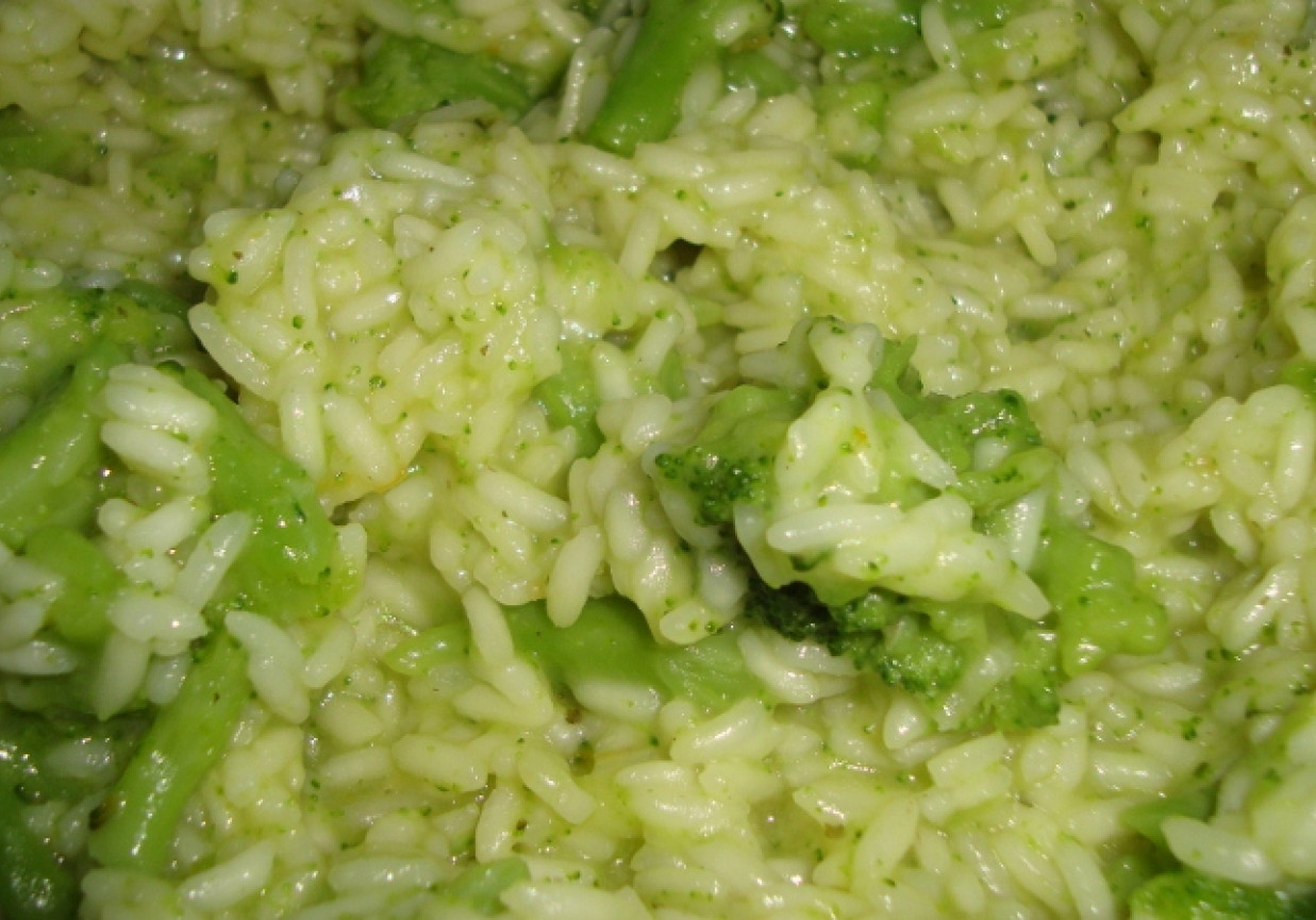 Brokułowy ryż foto