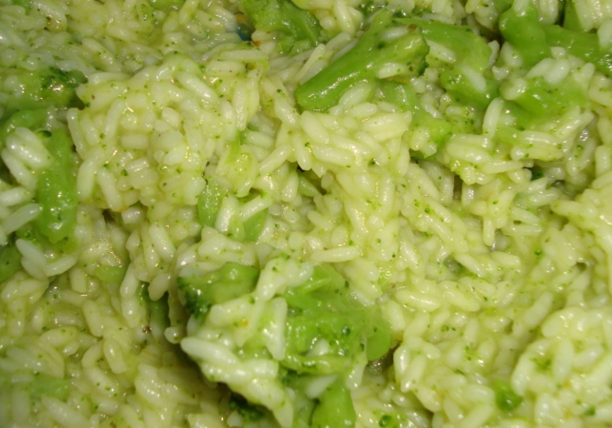 Brokułowy ryż foto