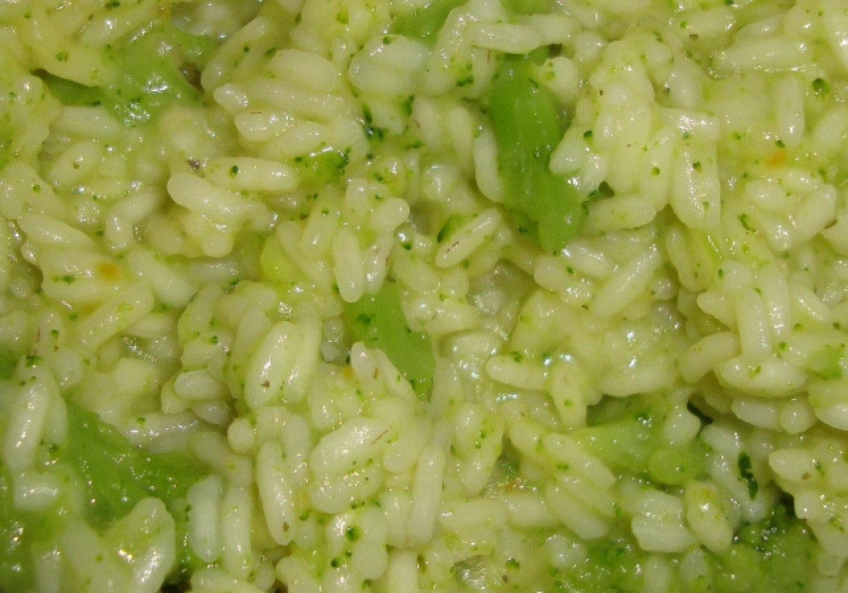 Brokułowy ryż foto