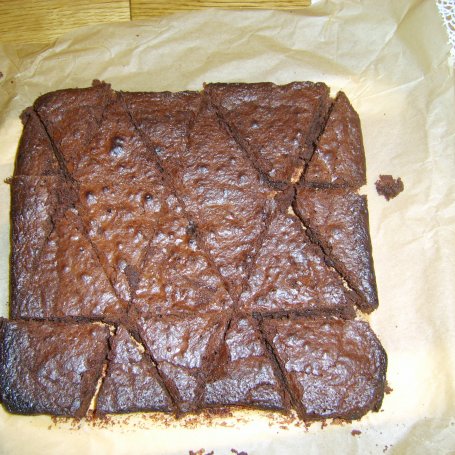 Krok 4 - Brownie choinki foto