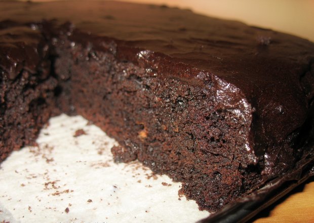 Fotografia przedstawiająca Brownie (ciasto czekoladowe)