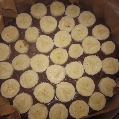 Krok 4 - Brownie z bananami foto