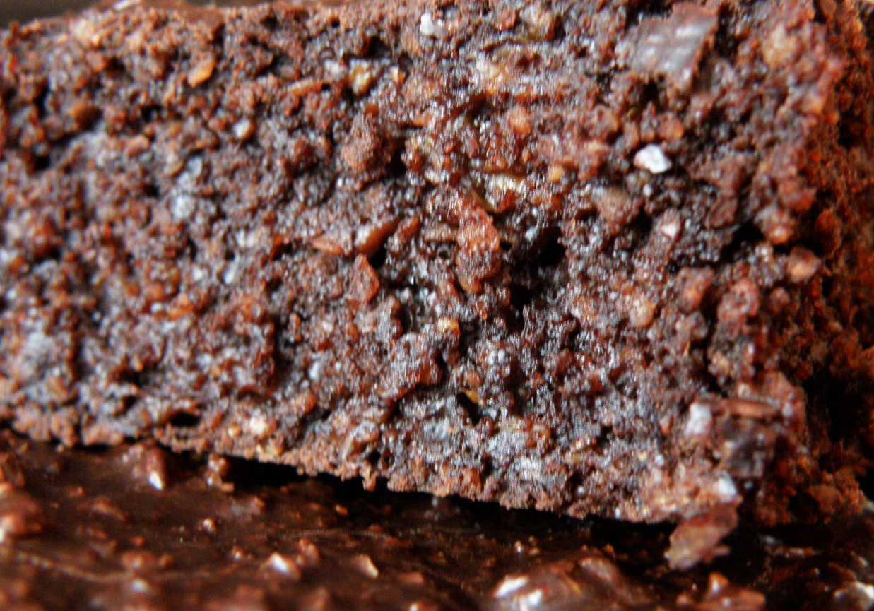 Brownie z cukinią / Dukan foto
