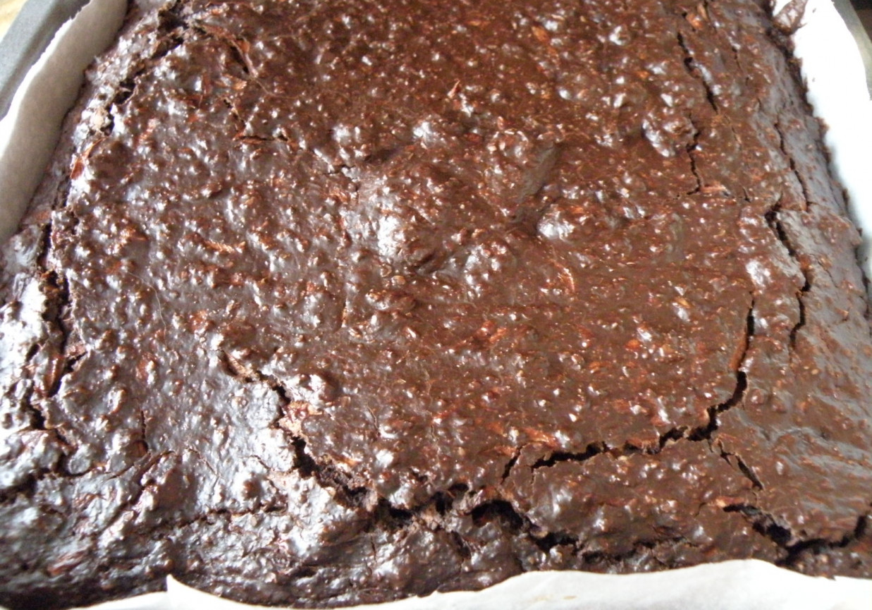Brownie z cukinią / Dukan foto