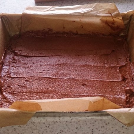 Krok 3 - Brownie z sernikiem foto