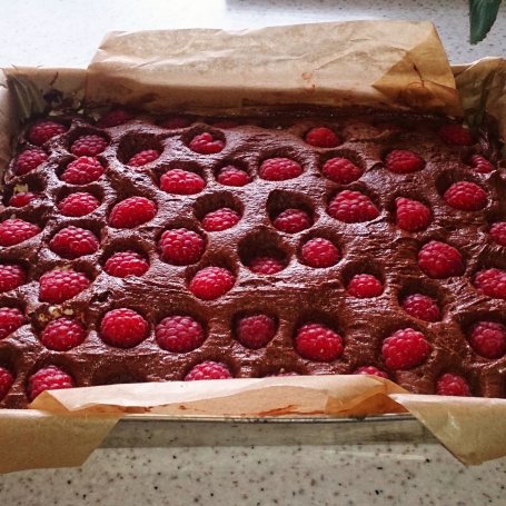Krok 5 - Brownie z sernikiem foto