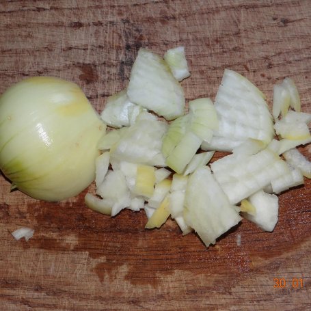 Krok 2 - Bruschetta z pieczarkami . foto