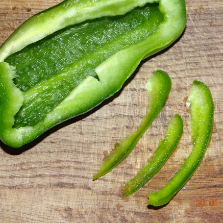 Krok 3 - Bruschetta z pieczarkami . foto