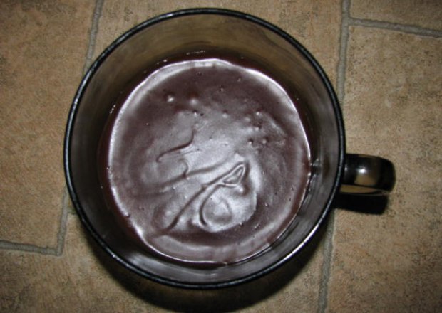 Fotografia przedstawiająca budyń czekoladowy