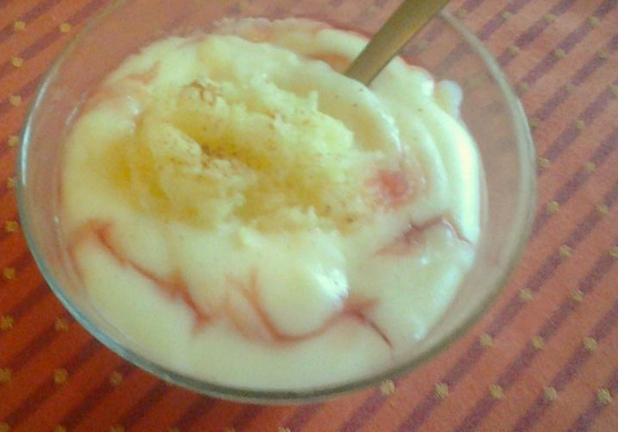 Budyń domowy waniliowy foto