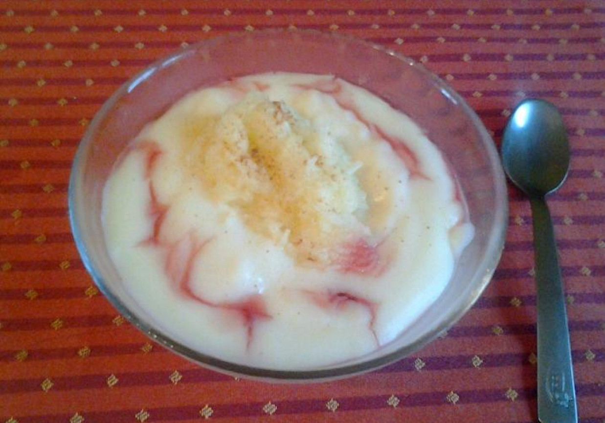 Budyń domowy waniliowy foto