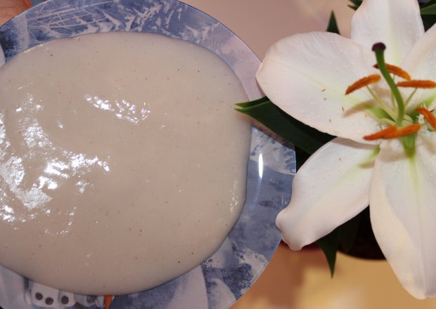 Fotografia przedstawiająca Budyń na domowym mleku kokosowym