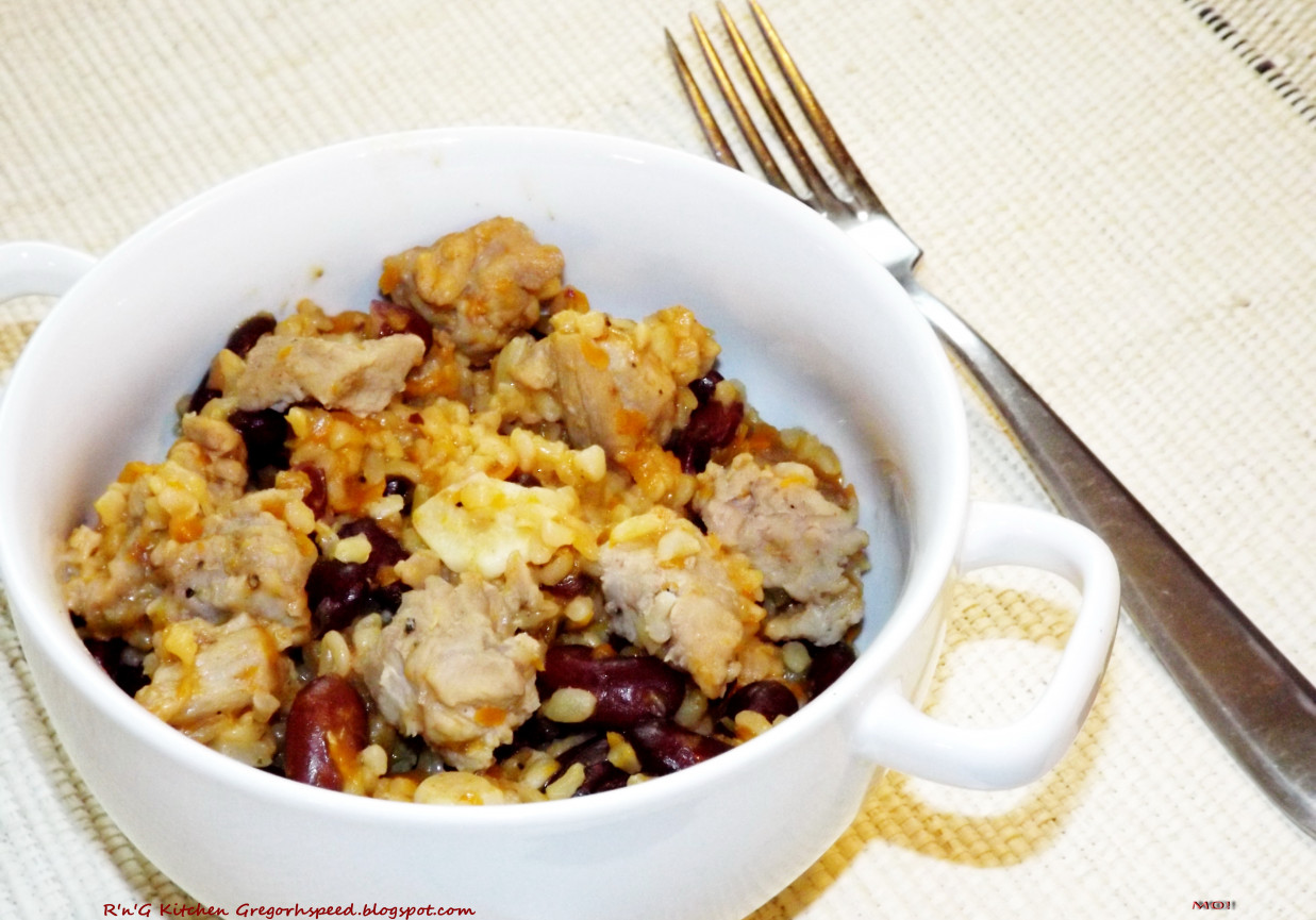Bulgur z cielęciną foto