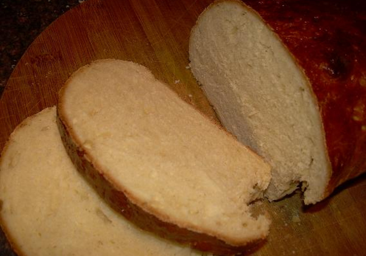 Bułka bez niczego foto