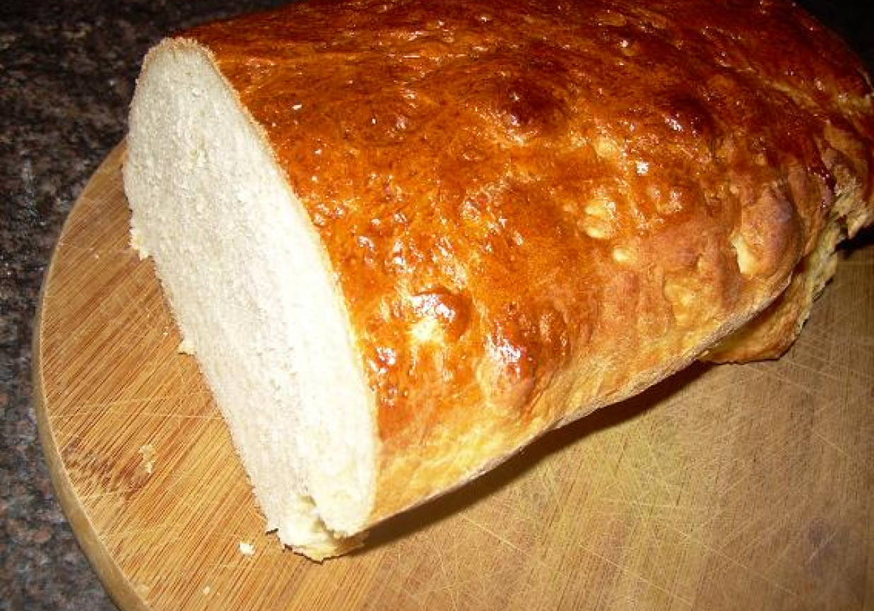 Bułka bez niczego foto