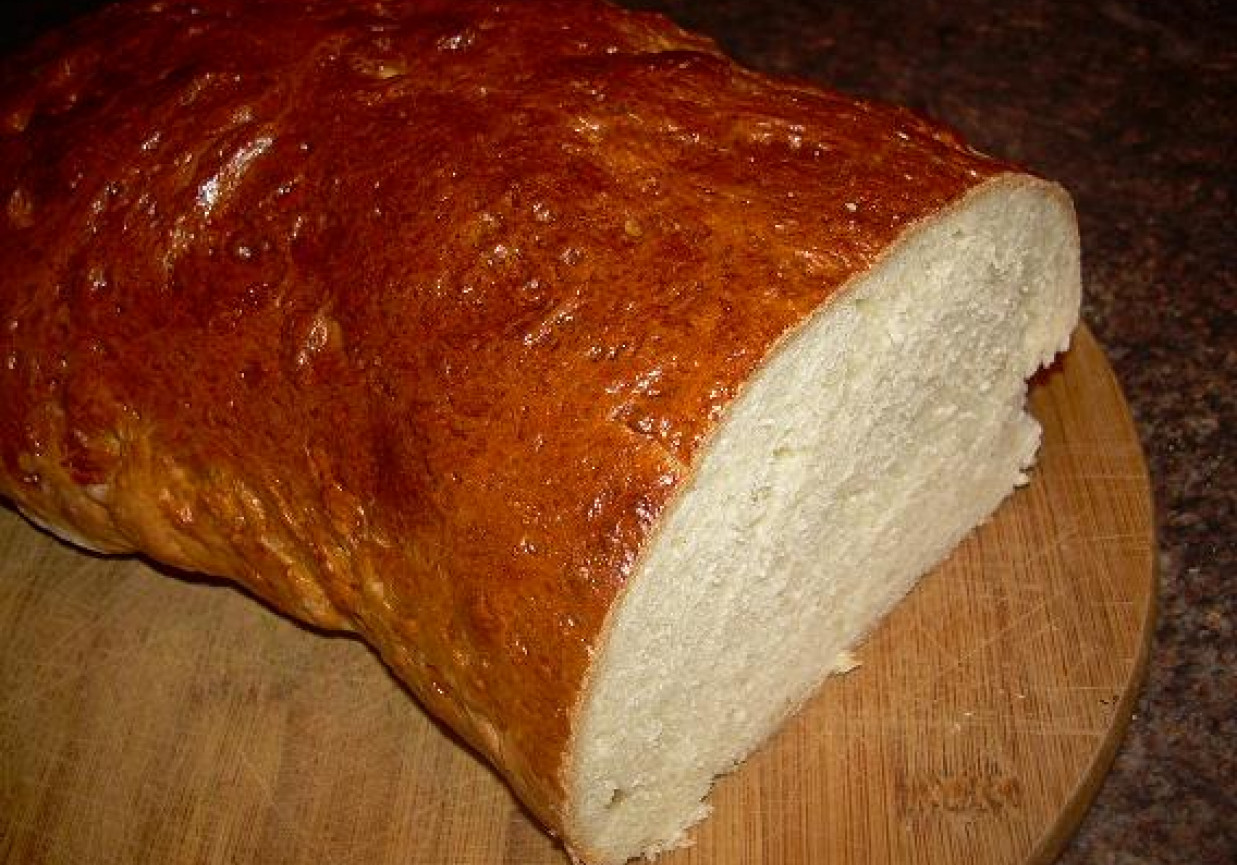 Bułka bez niczego foto