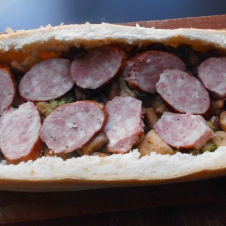Krok 5 - Bułka nadziewana foto