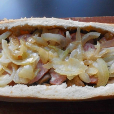 Krok 6 - Bułka nadziewana foto