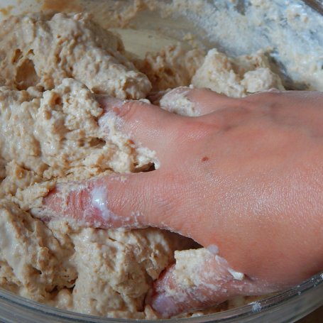 Krok 4 - Bułki sodowe z mąką graham i lnem foto