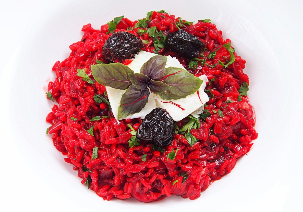 Buraczkowe risotto DoradcaSmaku.pl