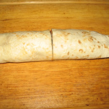Krok 10 - Burito w tortilli foto