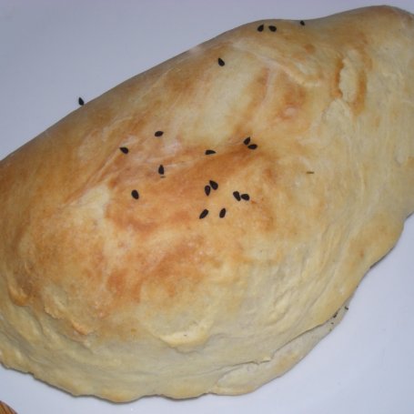 Krok 3 - Calzone z mozarellą foto