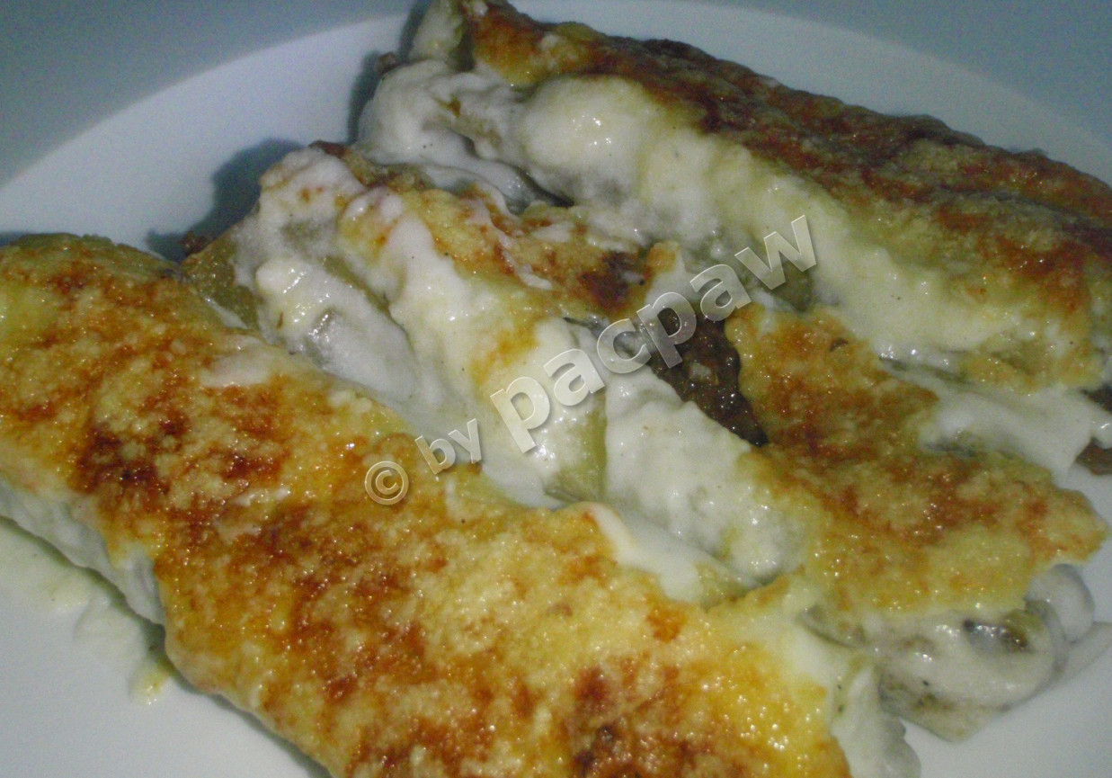 Cannelloni z dziczyzną pod beszamelem foto