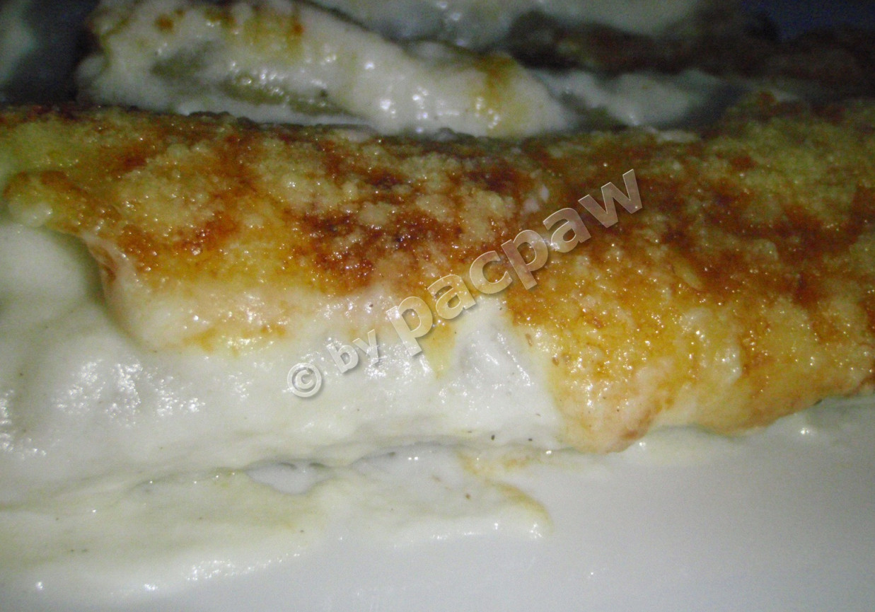 Cannelloni z dziczyzną pod beszamelem foto