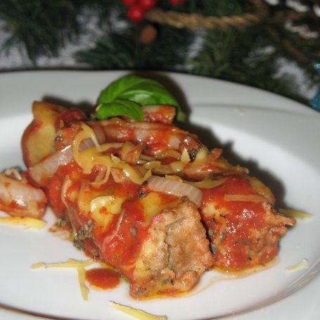 Krok 5 - Cannelloni z mięsem i pasztetową foto