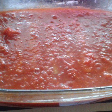 Krok 4 - Cannelloni z mięsem mielonym w pomidorach  foto