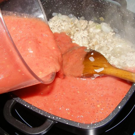 Krok 4 - cannelloni z mięsem z pomidorami... foto